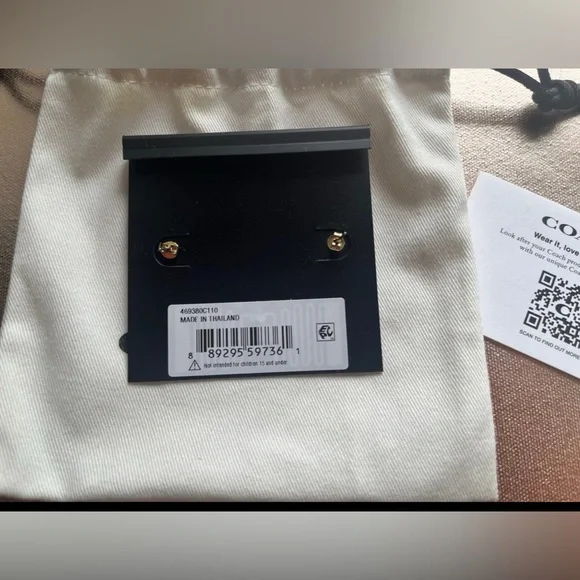 Brand new Coach earrings - Picture 3 of 3